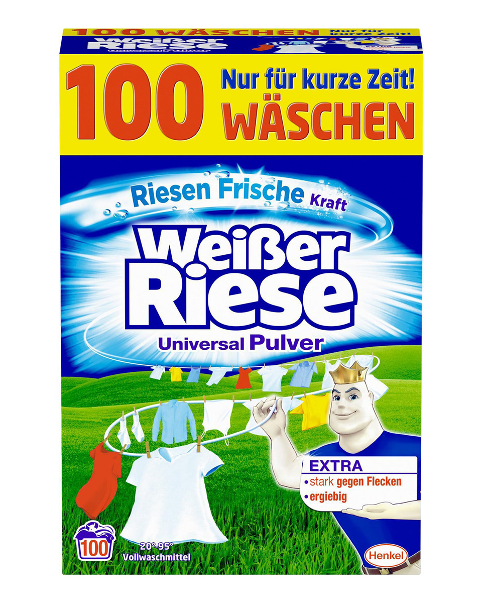 Универсальный порошок Weißer Riese, 5,5 кг